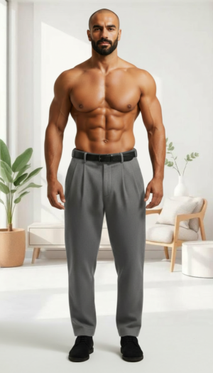 Slate Grey Pleated Dress Pants Luxury Slate Grey Pleated Dress Pants | Resort Collection